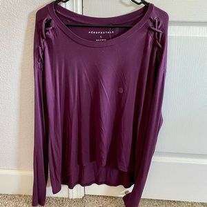 Gorgeous Plum Colored Aeropostale Top